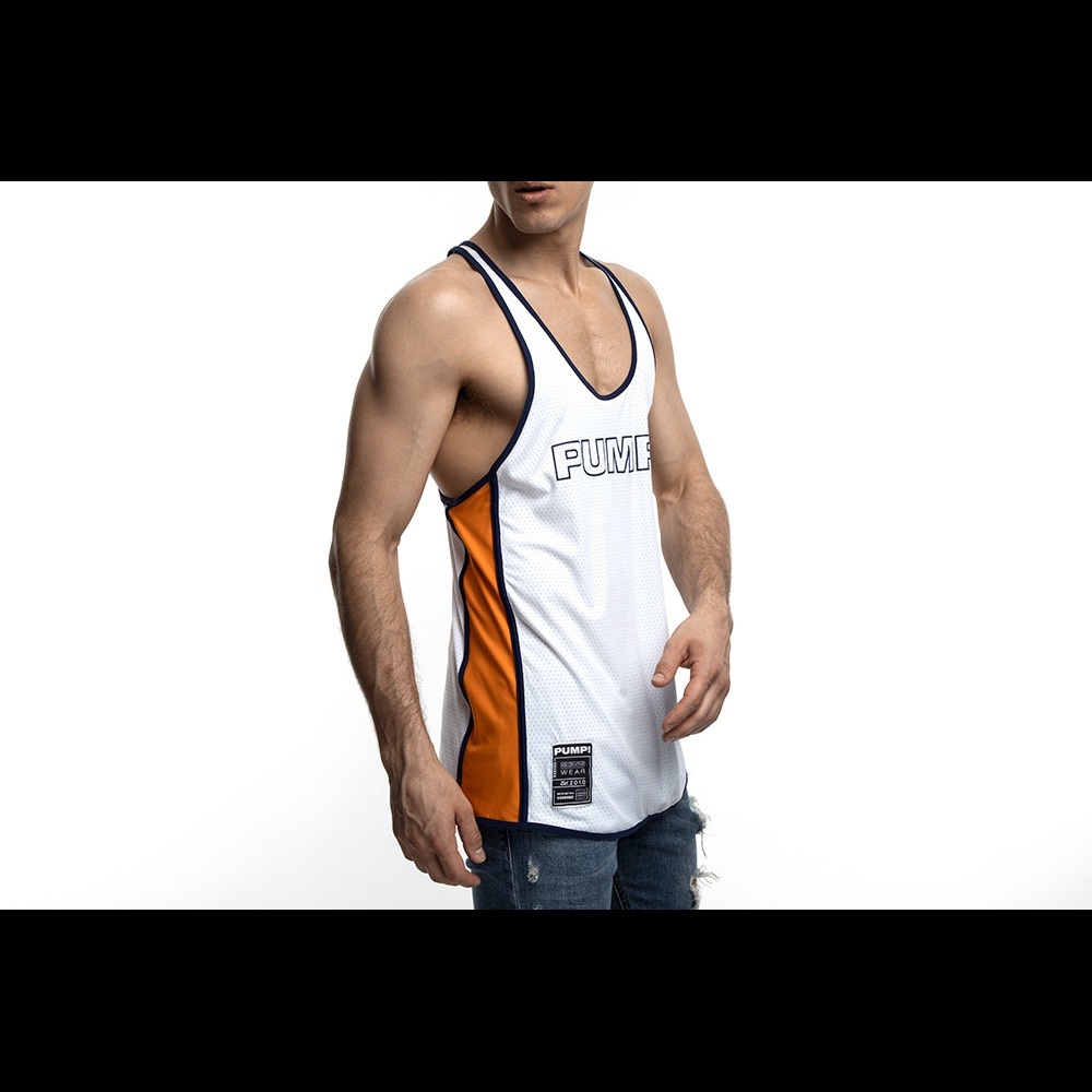 PUMP! Underwear Men’s Medium Varsity Deep Tank